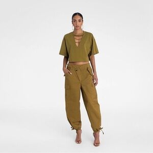 Women's Olive Jogger Pants